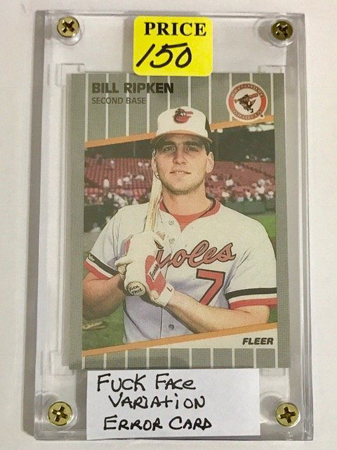 bill ripken fuck face Bill ripken fuck face